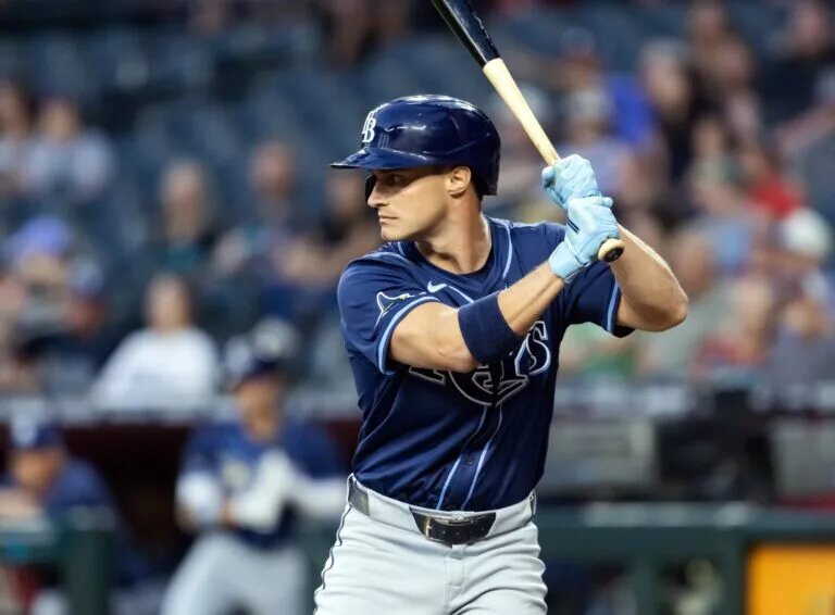 Jake Mangum was part of the Pirates' haul in Friday's three-team trade.