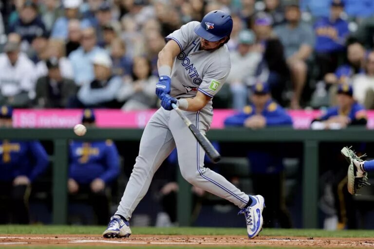 Addison Barger made a big impact at the plate as the Blue Jays swept the Mariners over the weekend.