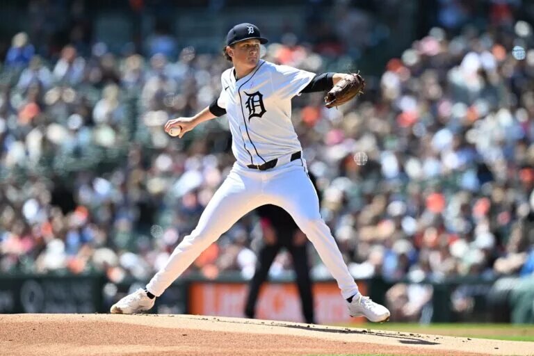 Tigers starter Reese Olson (finger) went on the 15-day IL on Monday.
