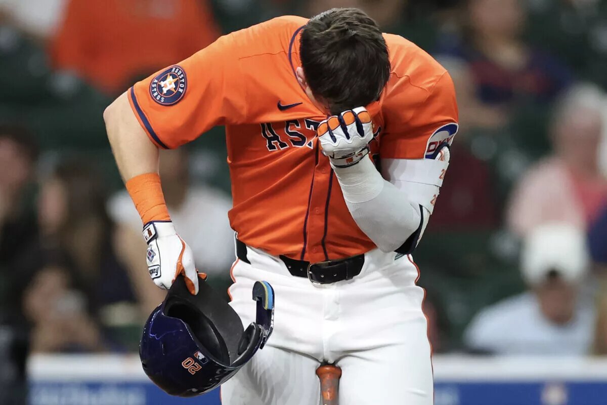 Chas McCormick heads to the Injured List