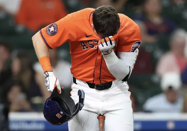 Chas McCormick heads to the Injured List