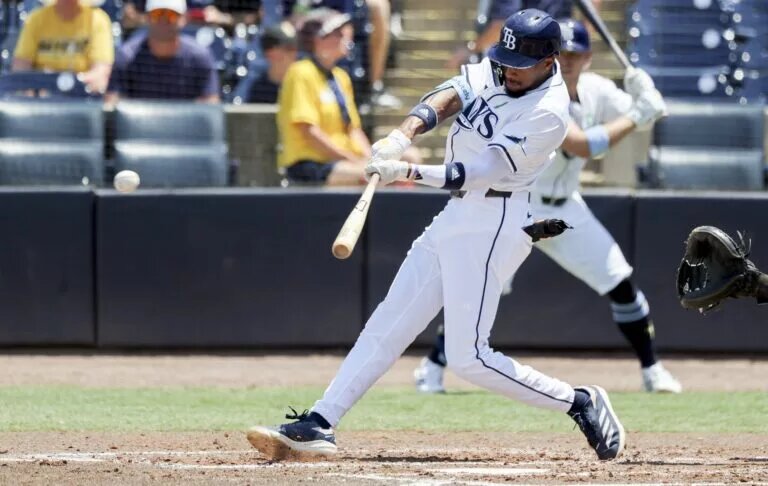 Chandler Simpson has been one of the best players in the early going for the Rays.