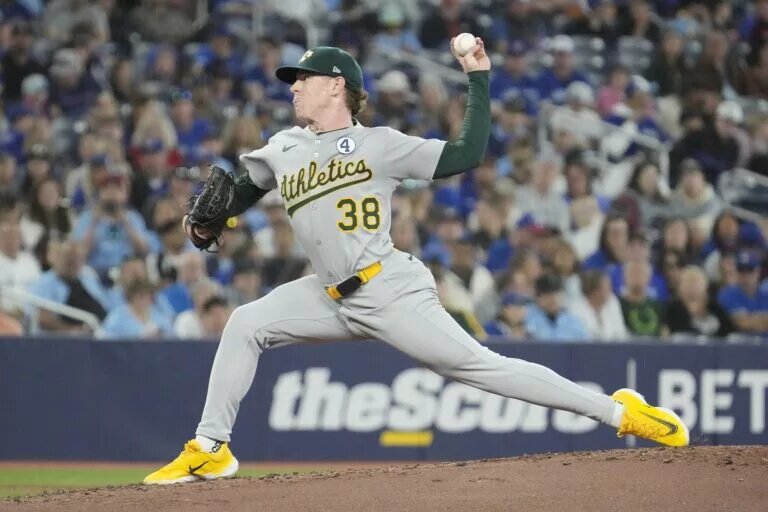 Athletics pitchers such as JP Sears are giving up too many home runs in the midst of their recent losing skid.