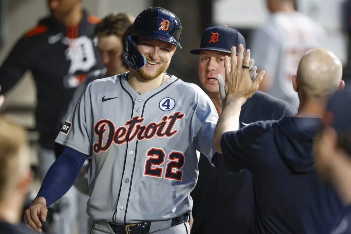 Parker Meadows returns to the Tigers lineup after a stint on the IL.