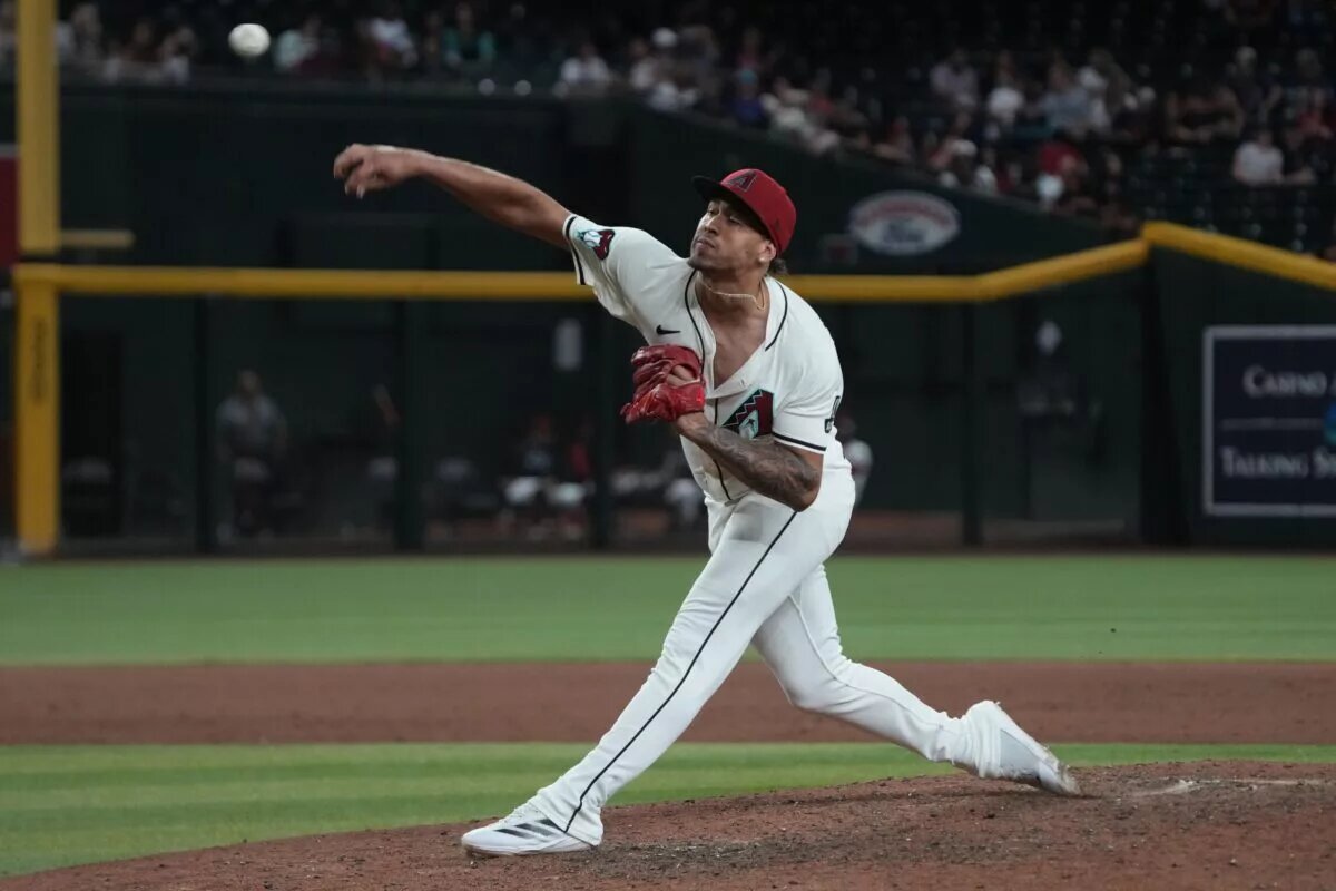 Justin Martínez will be the third Diamondbacks starter to undergo Tommy John surgery this season.