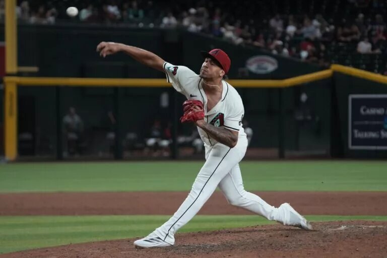Justin Martínez will be the third Diamondbacks starter to undergo Tommy John surgery this season.