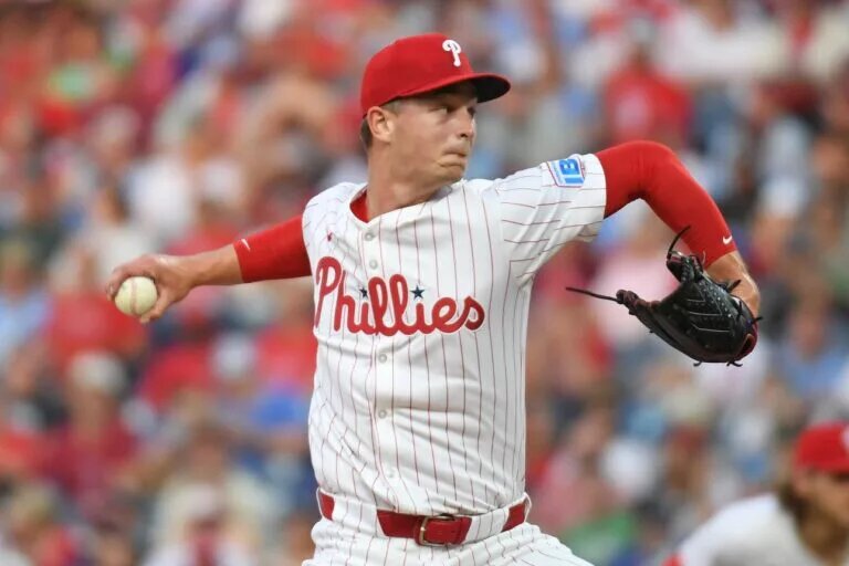 Mick Abel will get a chance to step up in the Phillies rotation in the wake of Aaron Nola's latest inury.