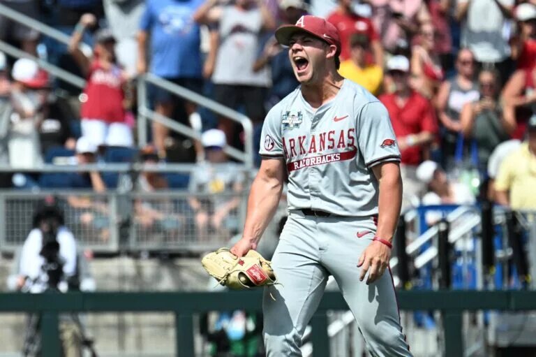 Gage Wood could enter the Yankees' draft calculus after pitching a no-hitter in the College World Series.