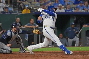The Royals' individual WAR stats point to a struggling offense.
