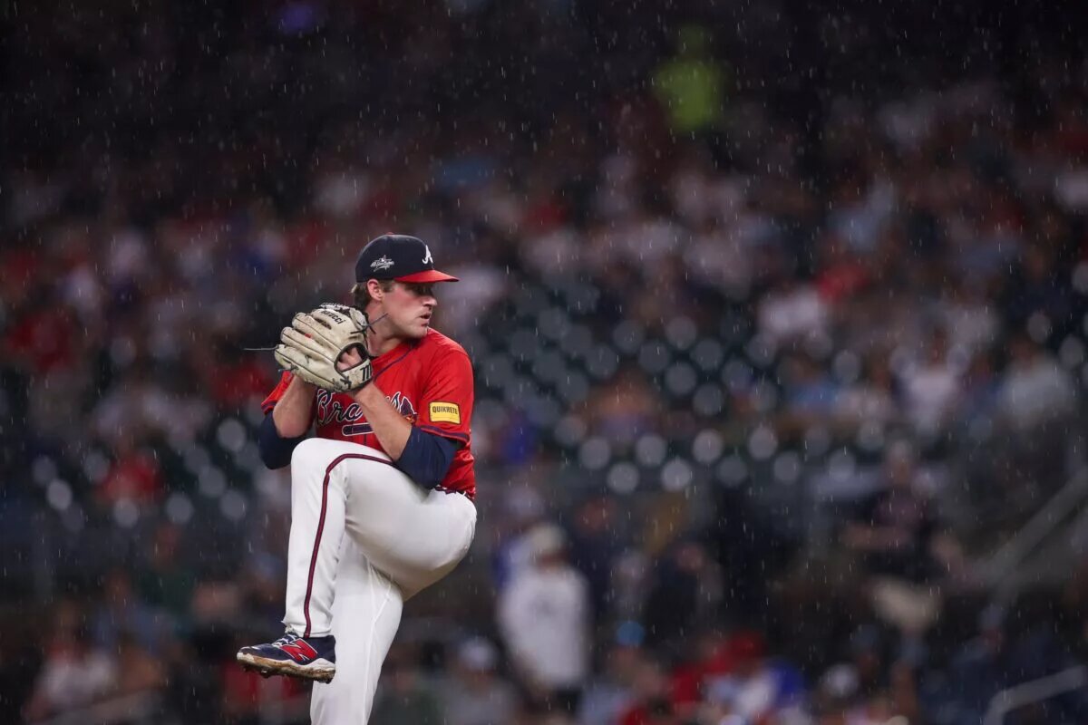 Bryce Elder struggled in a blowout loss to the Phillies on Friday.