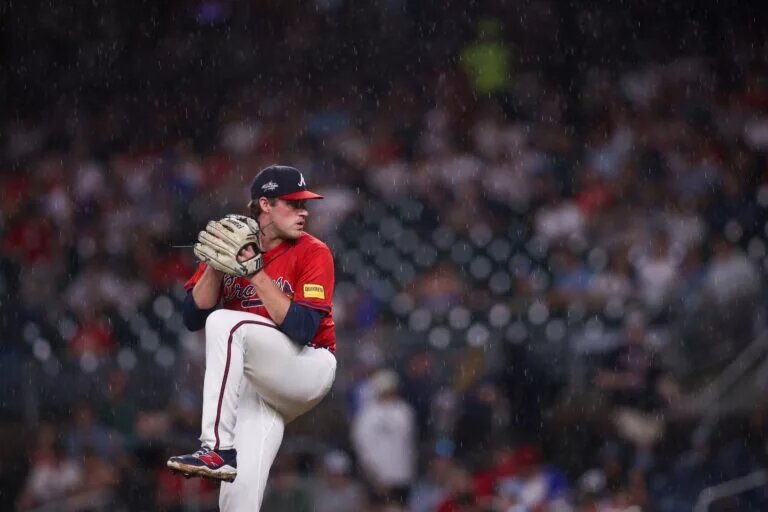 Bryce Elder struggled in a blowout loss to the Phillies on Friday.