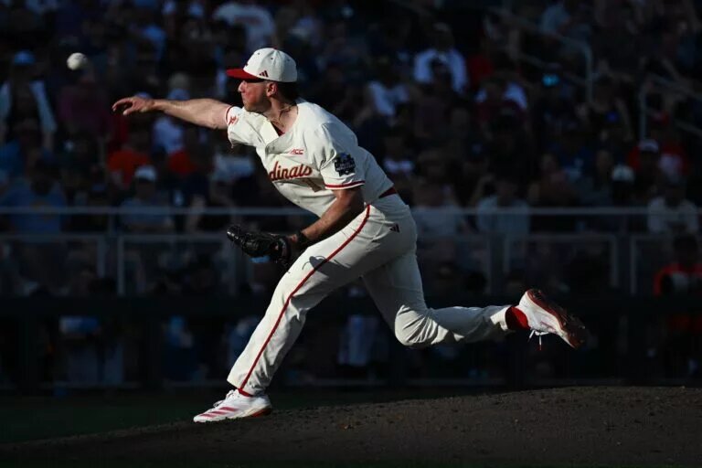 Pitcher Patrick Forbes could be a candidate for development if the Yankees draft him.