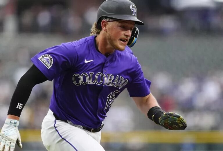Rockies catcher Hunter Goodman will be the team's lone All-Star representative this year.