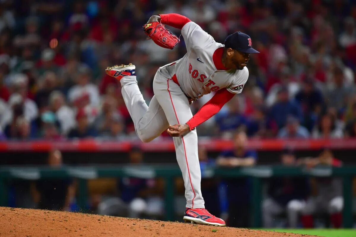 Former Yankees closer Aroldis Chapman is enjoying a career renaissance with the arch-rival Red Sox.