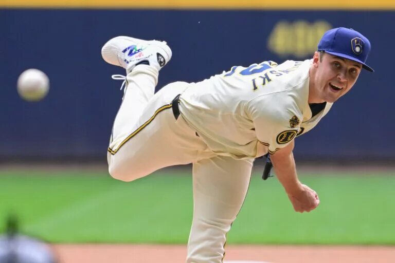 Jacob Misiorowski took home NL Rookie of the Month honors for June.