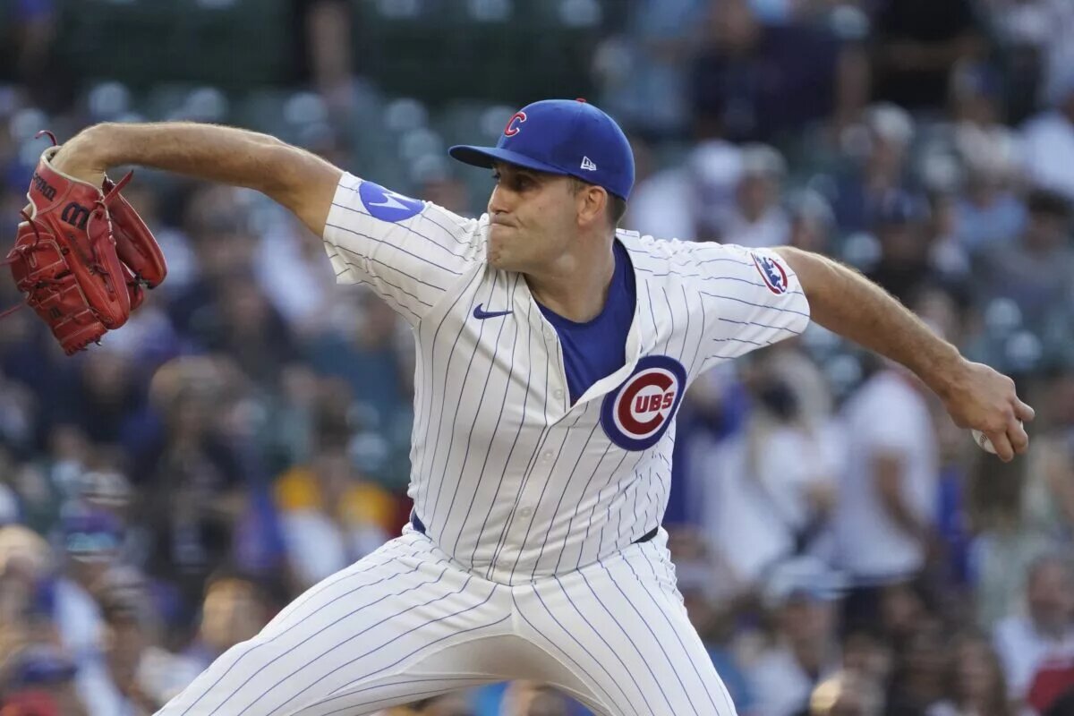 The ideal Cubs rotation to end this season will be led by Matthew Boyd (pictured) and Shota Imanaga