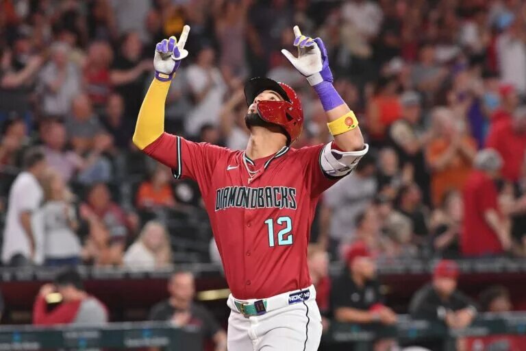 Lourdes Gurriel Jr. is among the Diamondbacks outfielders who could be on the trading block this month.