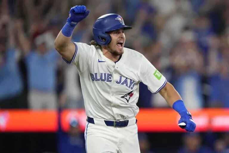 Addison Barger continues to thrive at the plate in his second season with the Blue Jays
