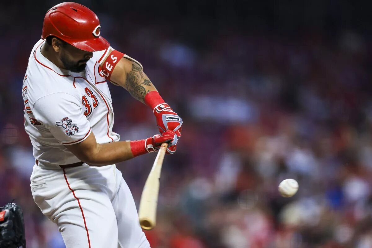 Christian Encarnacion-Strand's recent struggles make him a potential trade chip for the Reds.
