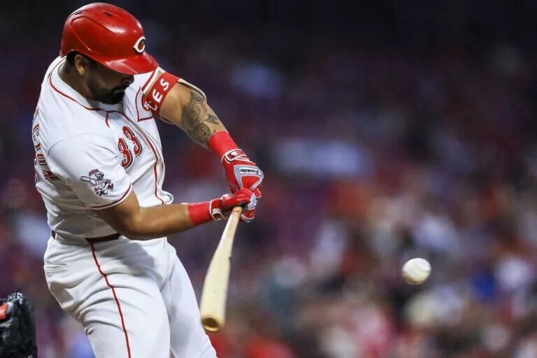 Christian Encarnacion-Strand's recent struggles make him a potential trade chip for the Reds.