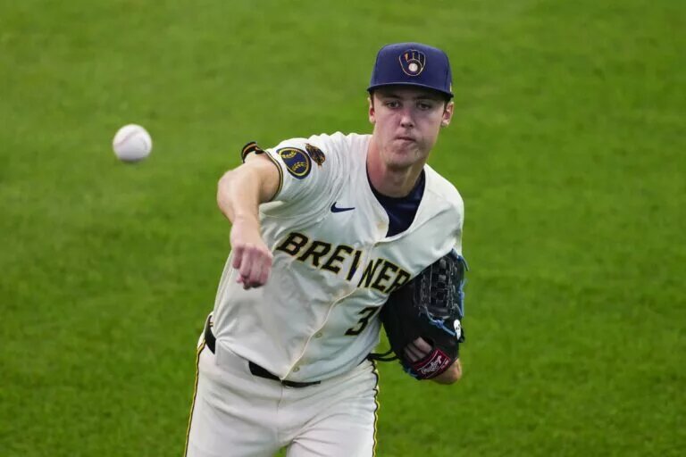 Jacob Misiorowski could play an important role for the Brewers in the 2026 rotation.