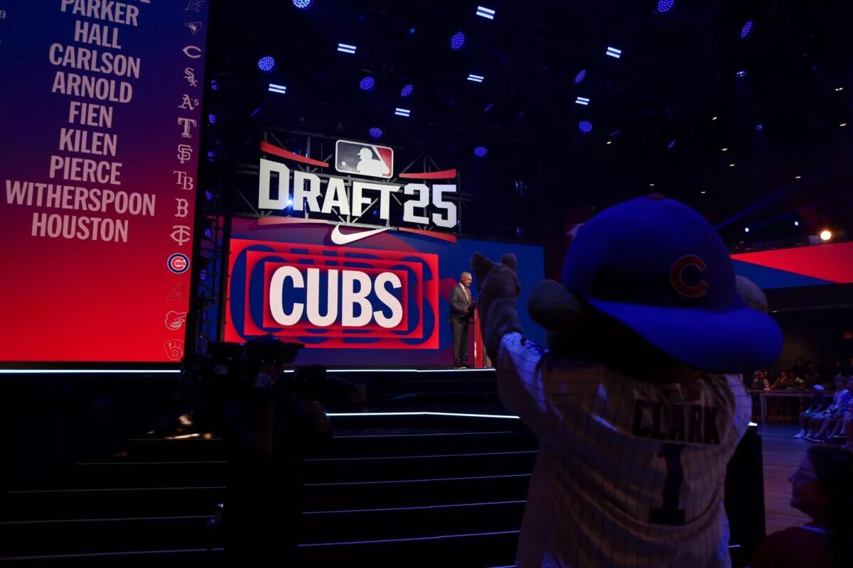 The Cubs drafted Ethan Conrad 17th overall on Sunday night.