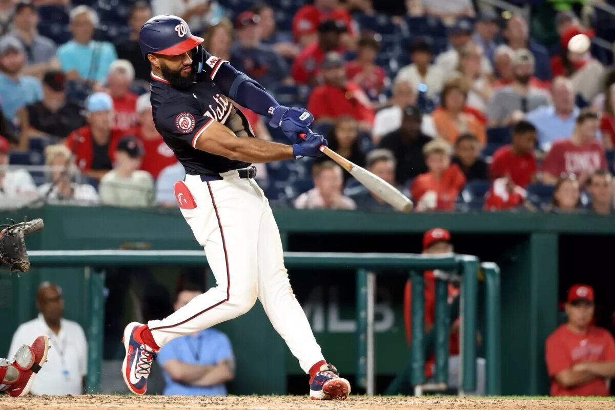 The Yankees are acquiring infielder Amed Rosario in a trade with the Nationals, according to reports.