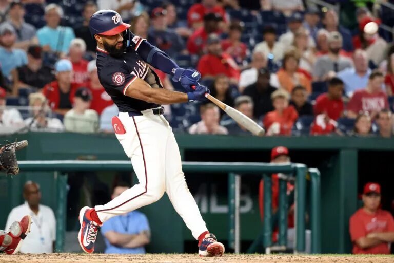 The Yankees are acquiring infielder Amed Rosario in a trade with the Nationals, according to reports.