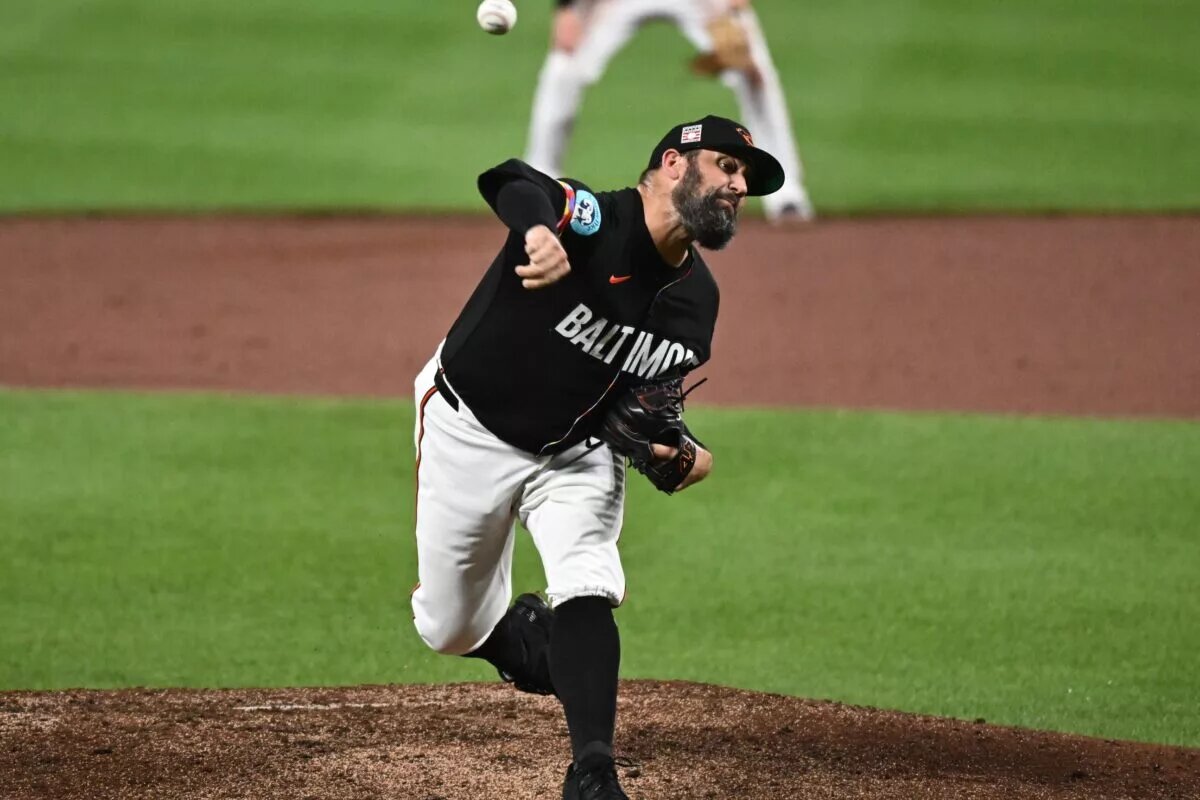 Andrew Kittredge was traded from the Orioles to the Cubs on Wednesday, according to reports.