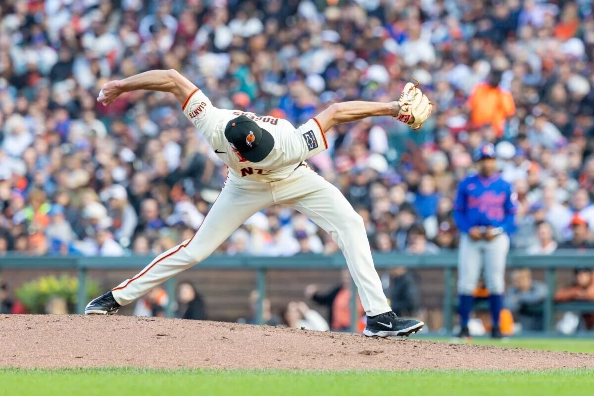 The Mets traded for reliever Tyler Rogers on Wednesday, sending three players back to the Giants.