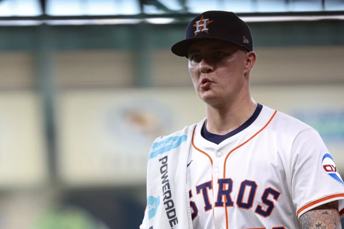 Astros ace Hunter Brown will miss some time after suffering a shoulder strain.