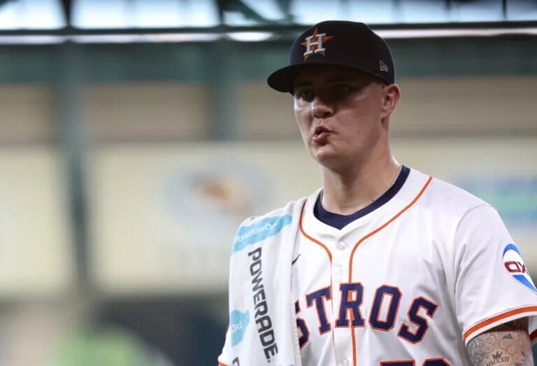 Astros ace Hunter Brown will miss some time after suffering a shoulder strain.