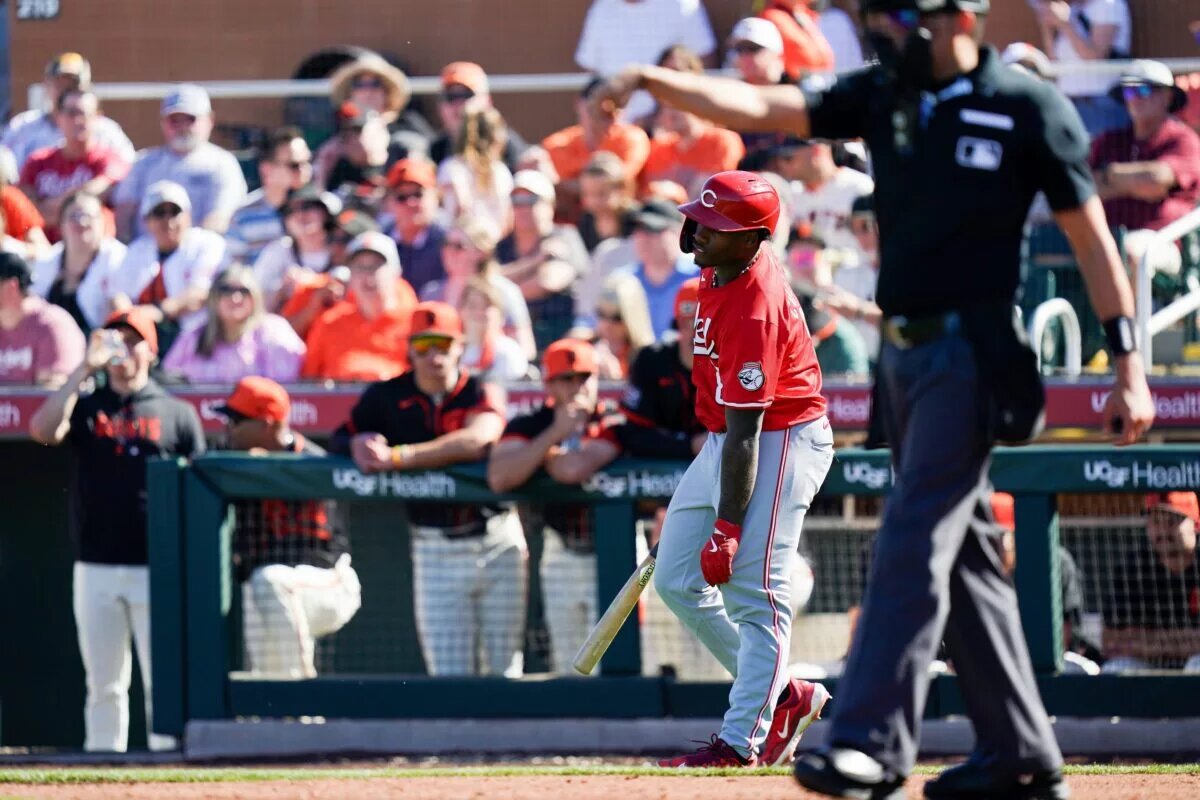 Reds prospect Cam Collier could join the team as early as next year.