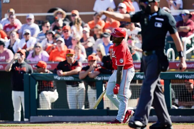 Reds prospect Cam Collier could join the team as early as next year.