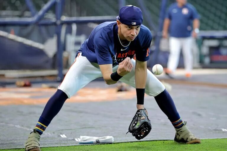 The Astros traded Maurcio Dubón to the Braves last week.