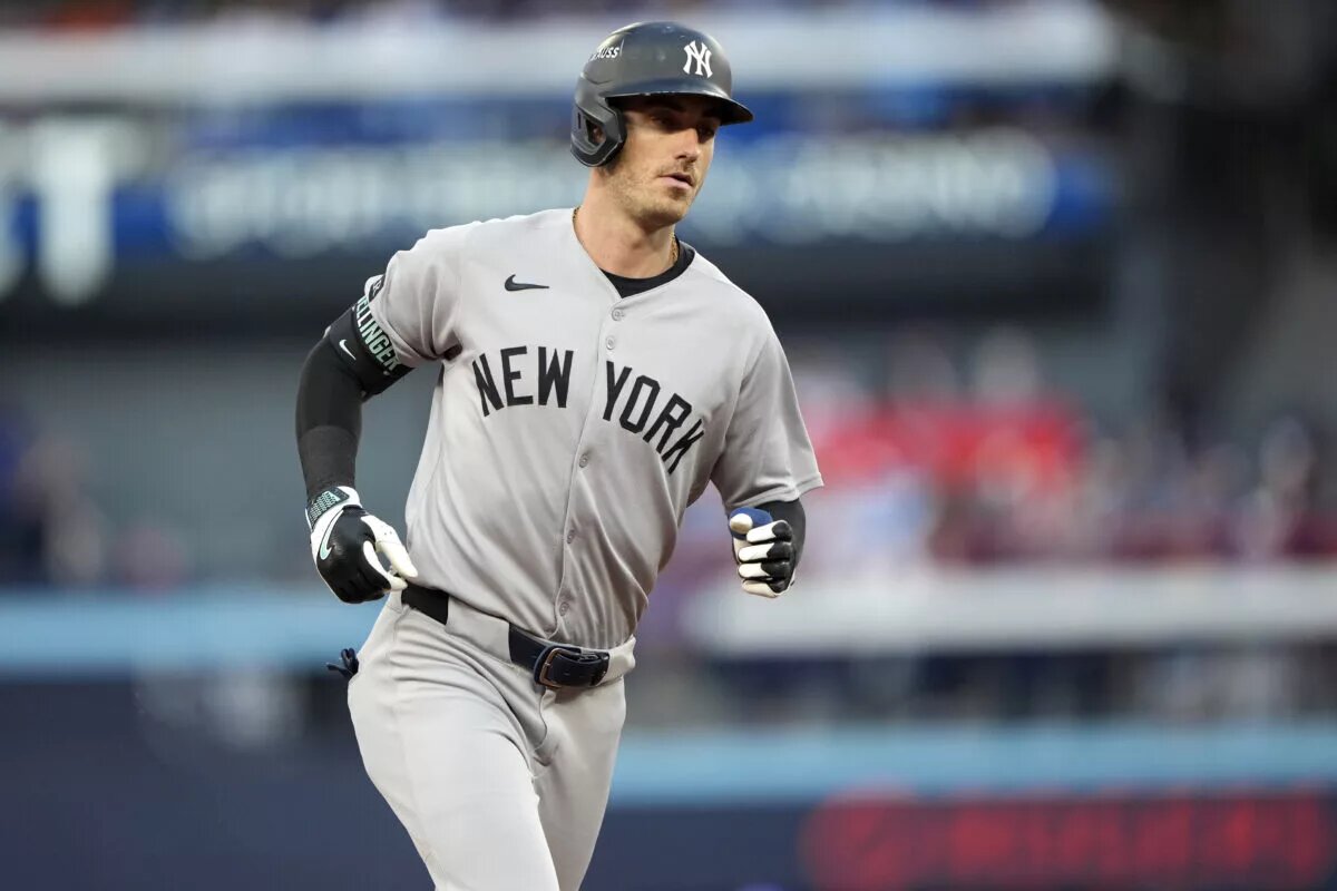 The Yankees need a backup plan if they fail to sign Cody Bellinger (picture) or Kyle Tucker.
