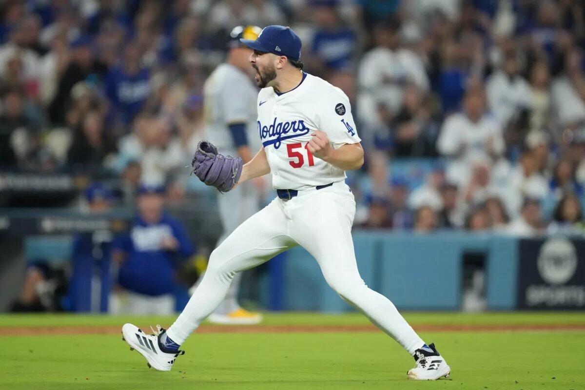 Aelx Vesia will not be on the Dodgers World Series roster barring an injury.