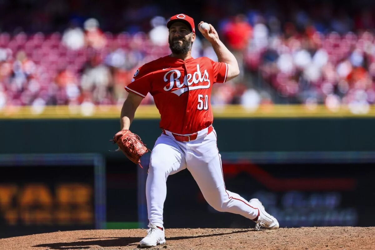 Sam Moll is one of several Reds pitchers shining in spring training so far.