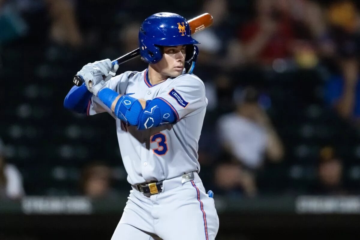 The Mets added Nick Morabito, their No. 16 prospect, to the 40-man roster to protect him from the Rule 5 Draft.