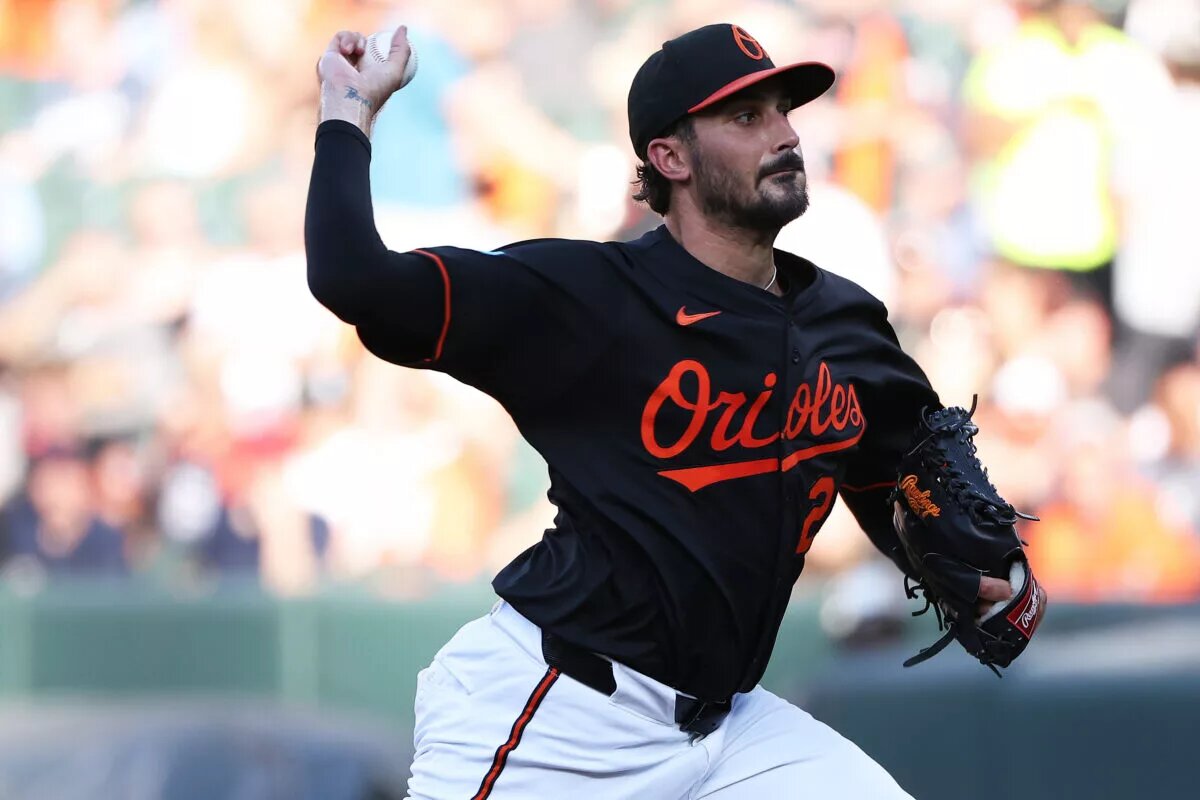 Zach Eflin will miss the rest of the season for the Orioles after undergoing Tommy John surgery.