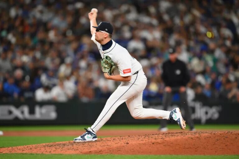 Logan Evans is one of several trade candidates for the Mariners this offseason.