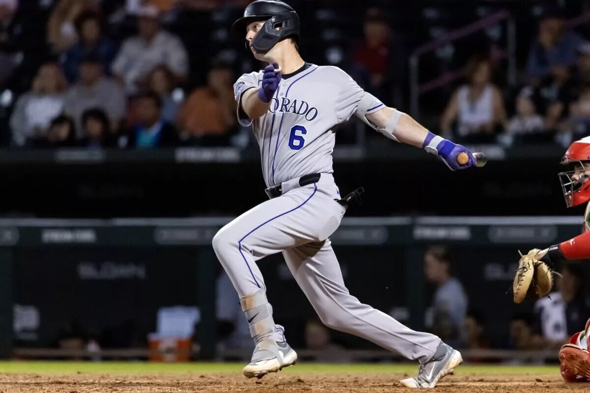 Could prospect Charlie Condon crack the Rockies' outfield next season?