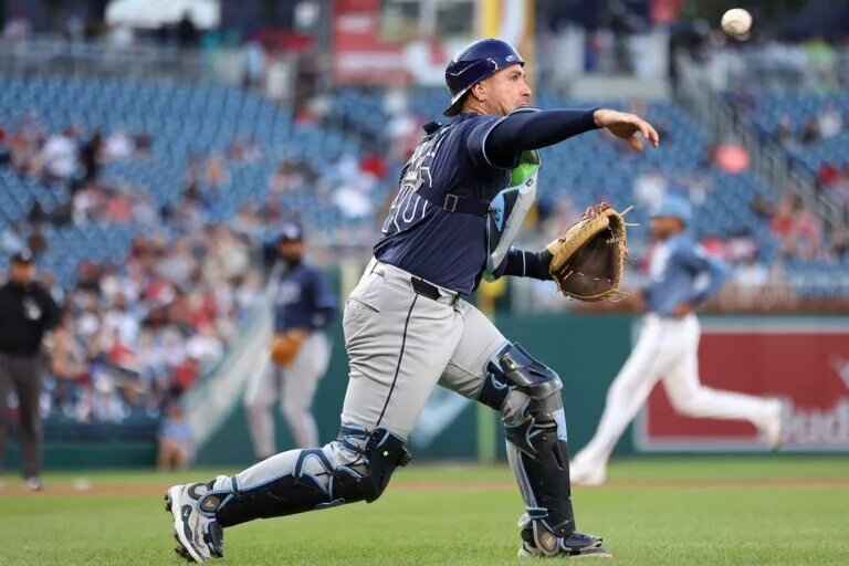 Nick Fortes is one of two Rays catchers heading the depth chart.