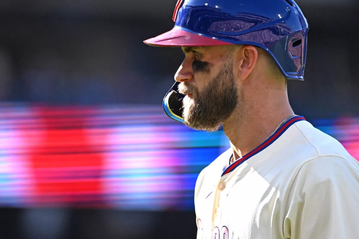 Phillies president Dave Dombrowski created a stir by questioning whether Bryce Harper is still an elite player.
