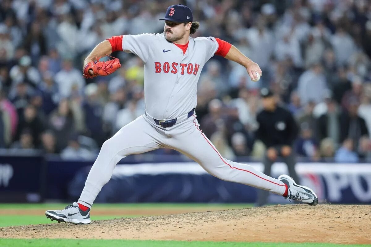 Payton Tolle is one left-handed option for the Red Sox to use in the bullpen this season.