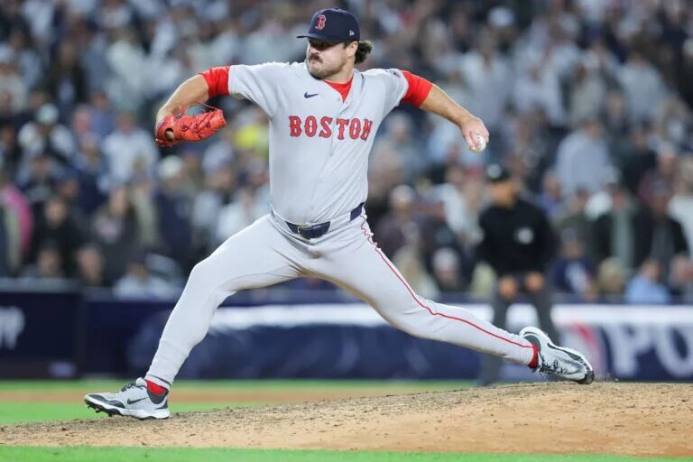 Payton Tolle is one left-handed option for the Red Sox to use in the bullpen this season.