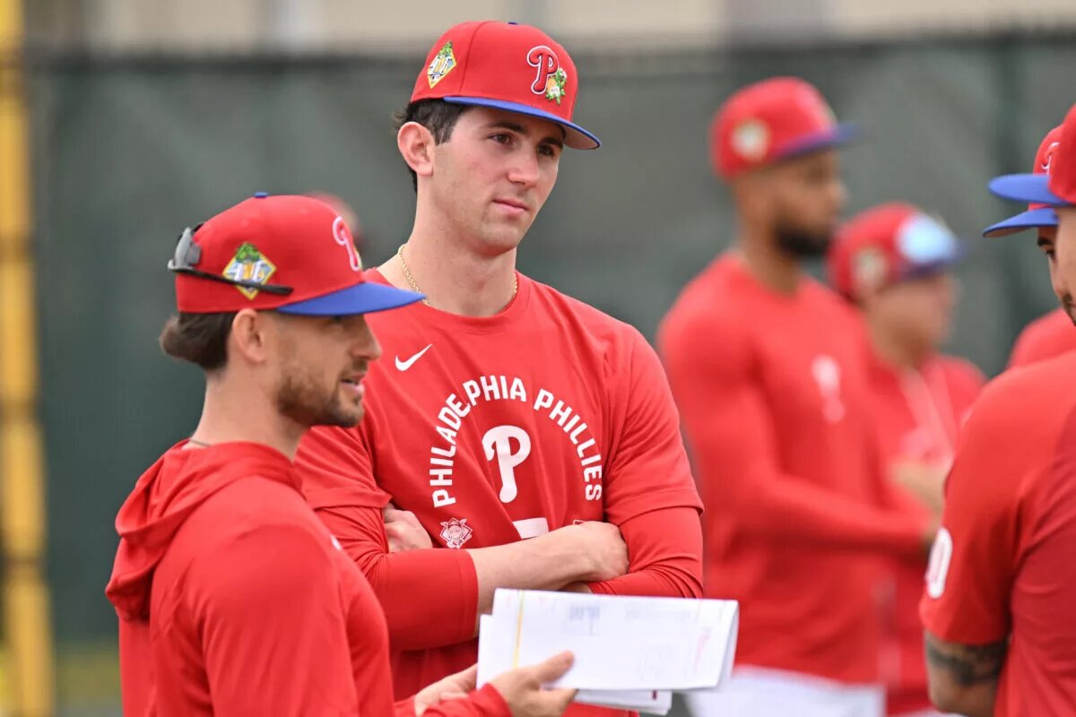 Phillies rookie Andrew Painter is looking to outshine his already high expectations this season.