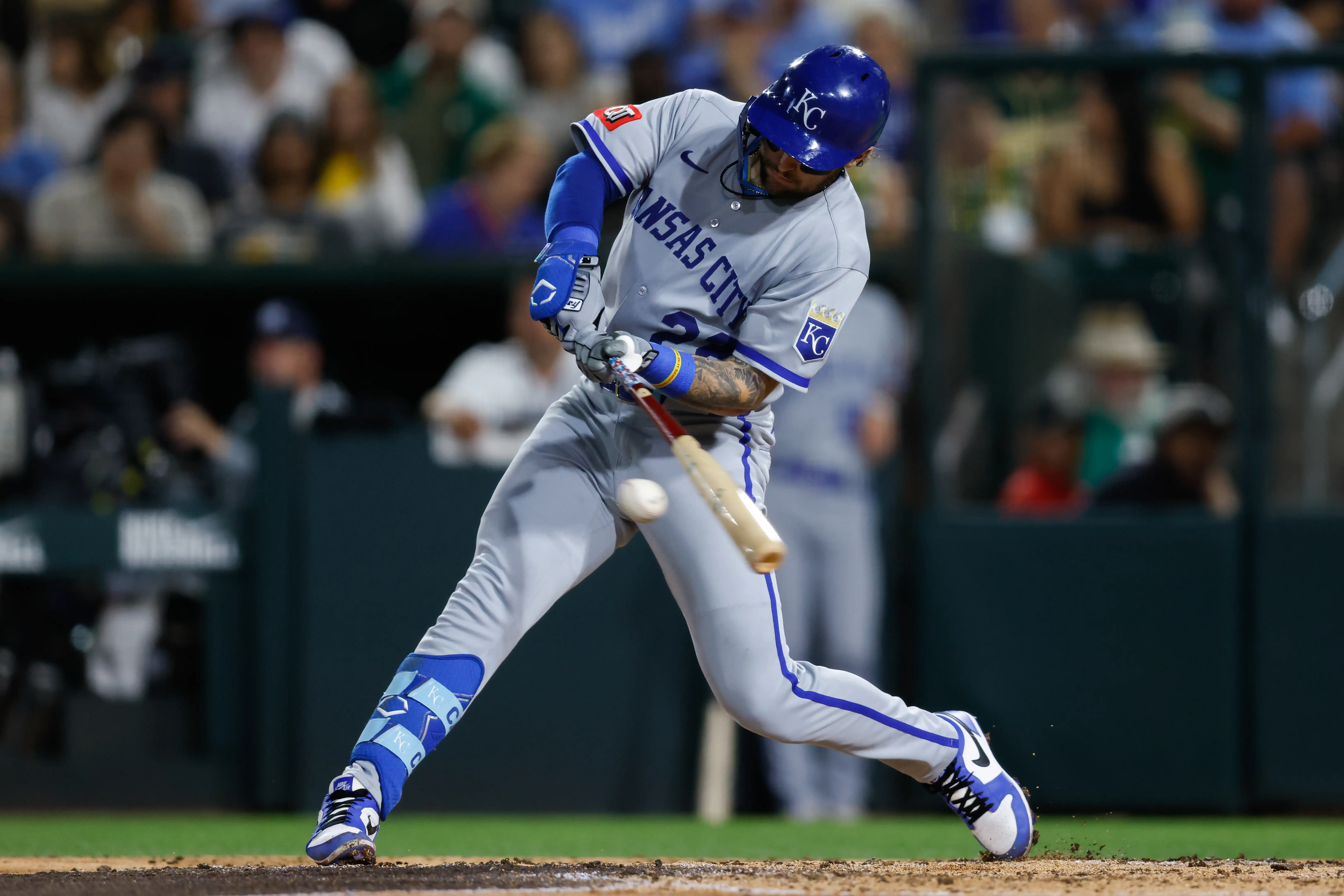 Royals catching prospect Carter Jensen could be the next Royals prospect to earn the club a draft pick.