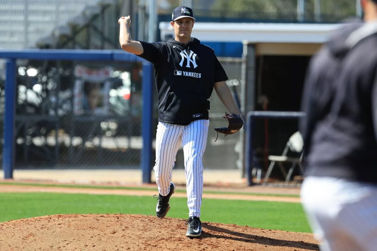 Pitching prospect Brendan Beck was part of the Yankees' latest round of spring cuts on Thursday.