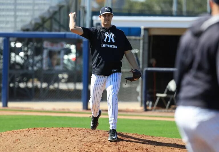 Pitching prospect Brendan Beck was part of the Yankees' latest round of spring cuts on Thursday.